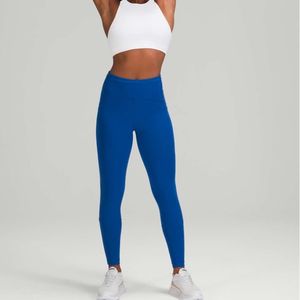 lululemon size 8 Blue leggings